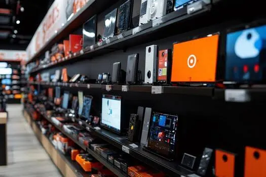 Electronics and appliances section