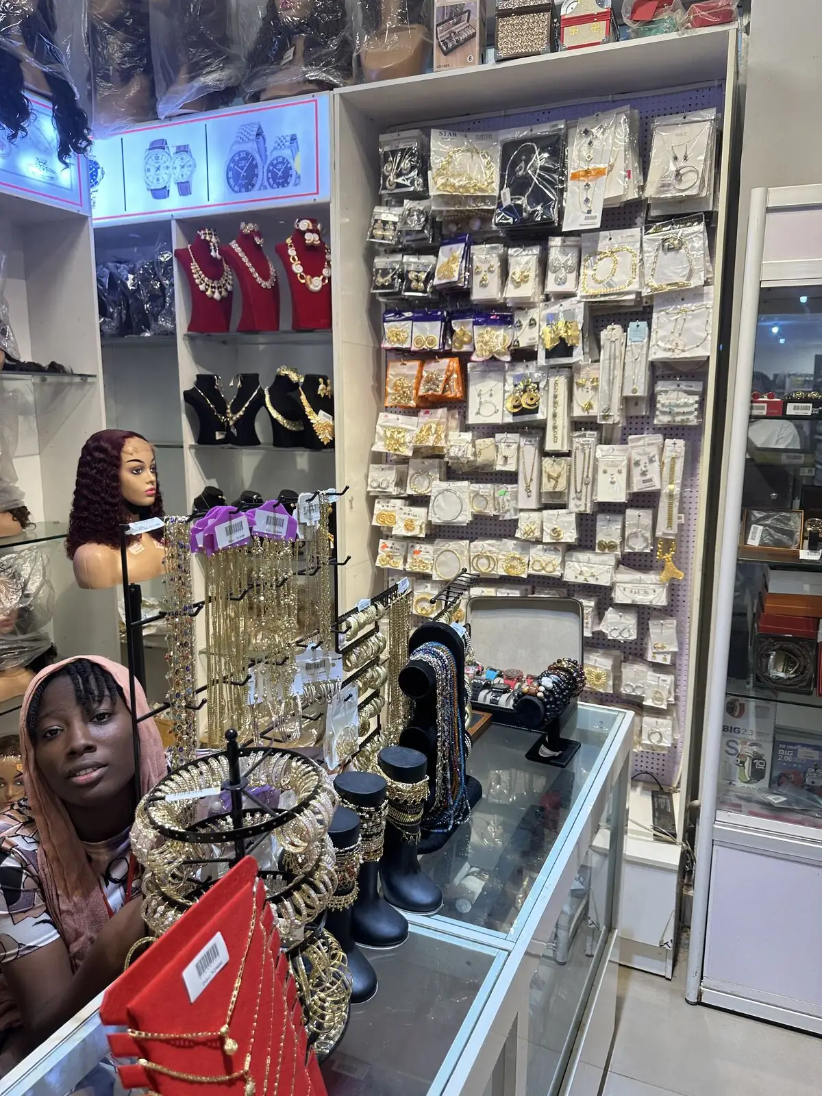 Beauty and skincare aisle