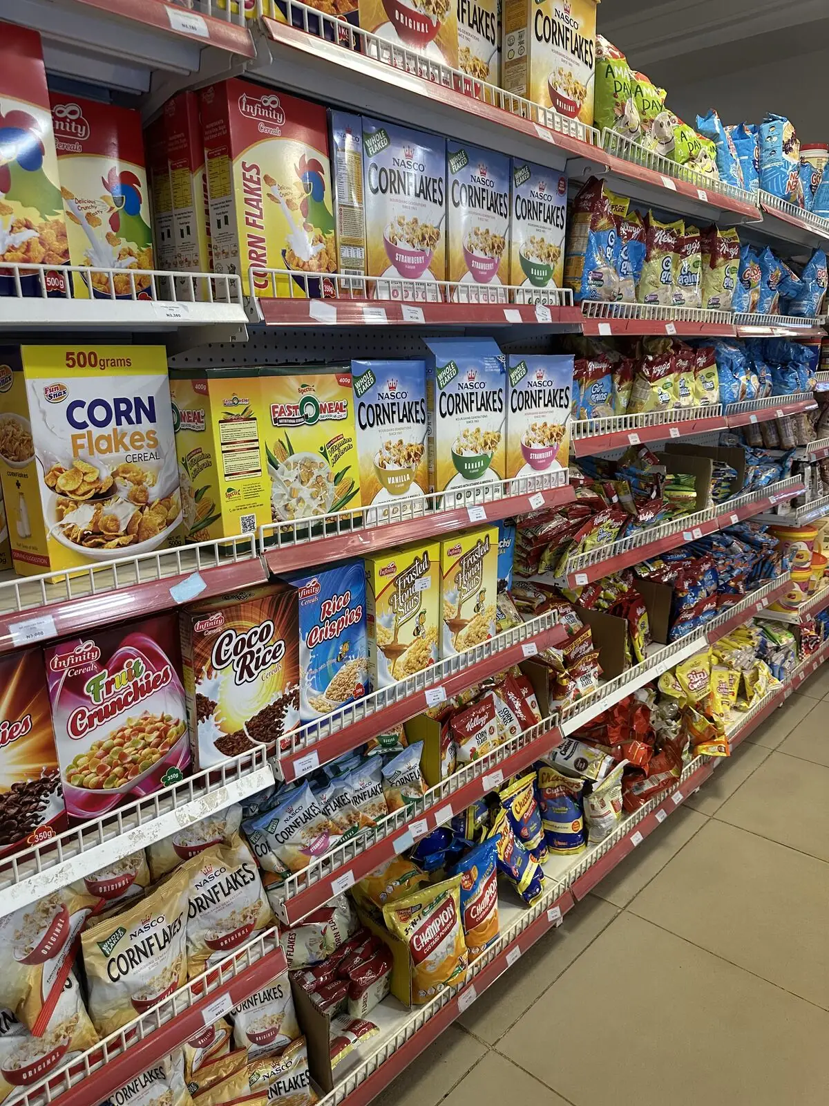 Li.m Supermarket storefront in Sango Ota